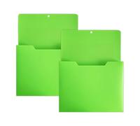 Magnetic File Holder, Bright No Slip Rack with Wall Mount, 2 Piece 430g