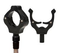 Magnetic Fishing Rod Rest Set, Pole Gripper Support Stand System, Strong Hold Angling Rod Holder Clip Kit, Portable Fishing Pole Stabilizer Grip Tool, Tackle Accessory for Bank Use