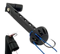 Magnetic Fly Fishing Threaders, Compact Knot Assist, 3.4x1.4x1.0 Inches Tool with Threading Tip, Angler Accessories for Hooks, Kit Build, Threader Accessory for Tippet Line Easy Rigging & Outdoor Use