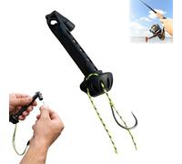 Magnetic Fly Threader Tool for Fly Fishing, Easy Knot Assist Rigging Device for Small Flies and Tippet, Hook Eye Threading Accessory Compatible with Most Fishing Setups