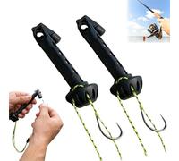 Magnetic Fly Threader Tool for Fly Fishing, Easy Knot Assist Rigging Device for Small Flies and Tippet, Hook Eye Threading Accessory Compatible with Most Fishing Setups