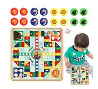 Magnetic Flying Chess, Foldable Pocket Board Game, Built-in Magnet Set, Compact Plaything, Portable Folding Chess Toy for Family Fun, Travel, and Outdoor Play, Abs, 5,51 x 5,51 pollici