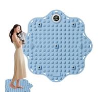 Magnetic Foot Mat, Intelligent Counting Particle Massage Mat for Feet, TPE Ergonomic Reflexology Mat with 5 Embedded Magnets for Walking, Long Sitting, Foot & Circulation