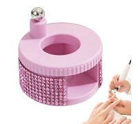 Magnetic Gel Nail, Automatic Rotating Tool, 360 Degree Spinner, User Friendly Durable Design Beginners Women Manicure Usage, Great For Home Salon Daily Travel Crafting Design Usage