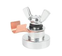 Magnetic Ground Clamp, Heavy Duty Welding Support, Portable Soldering Tool, Efficiency Improvement, Ideal for Professional, D I Y Projects, Metalworking, 1.73x1.3 inches