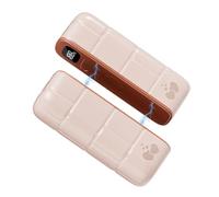 Magnetic Hand Warmers - Rechargeable Electric Pocket Heaters | Digital Display 2 In 1 Design Heated Hand Warmers for Outdoor Camping Ski Snow Hiking Running Sports Winter Cold Weather