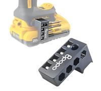 Magnetic Hex Bit Holders Fit per Dewalt Wrox Cordless Impacts cacciaviti, potente Magnet Drill Bit Holster Sleeve Organizer, Hex Screw Bit Storage sul lato di Power Drill