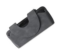 Magnetic Holder Mount Hanger, Multifunctional Eyeglass Hanger, Size About 17.5x8cm, Ticket Card Clip, Car Interior Organizer for Accessories, Material Soft Fabric