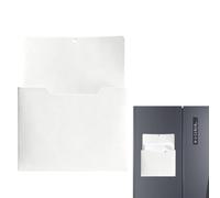 Magnetic Paper Organizer - Vertical A4 File Holder, Classroom Cabinet Pouch | Fridge Magnetic Folders for Home, Classroom, Warehouse, Refrigerator, Whiteboards, Cabinet