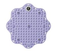 Magnetic Particle Massage Mat, Intelligent Counting Foot Mat, Reflexology Foot Massage for Sitting, Foot Pressure Relief Mat 21.65x21.65x0.31 Inches for Walking and Long Sitting