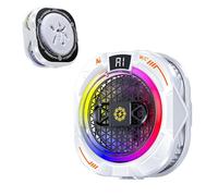Magnetic Phone Cooler - Digital Display Semiconductor Cooling Fan Adjustable Temperature Heat Reduction Cell Phone Cooling Radiator For Streaming Meetings