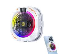 Magnetic Phone Cooler | Magnetic Ventilated Case | Semiconductor Adjustable Temp Control Cell Phone Cooling Fan - for Men Women Adult Teacher Meeting Game Video