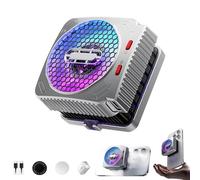 Magnetic Phone Cooler - MX2 Glacier Radiator, 30W Magnetic Heat Dissipation King, 30W Magnetic Heat Dissipation King, Cellphone Radiator for Live Streaming, Mobile Gaming (1-PCS)