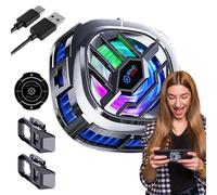 Magnetic Phone Cooler - Phone Cooler Super Strong Magnetic | Semiconductor Technology Cooling Fan, Semiconductor Technology Cooling Fan, Radiator With Larger Area For Live Streaming