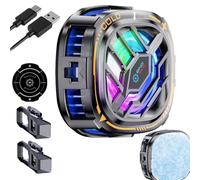 Magnetic Phone Cooler - Phone Cooler Super Strong Magnetic | Semiconductor Technology Cooling Fan, Semiconductor Technology Cooling Fan, Radiator With Larger Area For Live Streaming