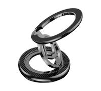 Magnetic Phone Holder - Adjustable Gym Phone Grip with 360° Rotation, Removable Kickstand Mount | Smartphone Stand for Exercising, Garage, Recording, Workouts, Home