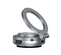 Magnetic Phone Holder, Car Electric Suction Cup Vacuum Magnetic Phone Holder, Electric Vacuum Magnetic Car Phone Mount, Magnetic Car Suction Cup Holder, Universal (Silver)