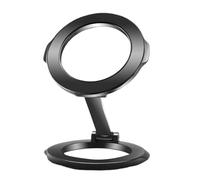 Magnetic Phone Holder, Dashboard Phone Mount, 360 Degrees Rotation, Portable Retractable Navigation Metal Cradle for Windshield Use, Auto Interior Accessory, 2.95x3.54x0.79 Inches