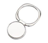 Magnetic Phone Ring Holder - Zinc Alloy, Ultra Thin Gym Finger Ring Grip