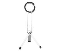 Magnetic Phone Tripod - Magnetic Aluminum Foldable Phone Tripod, Electronics Holder For Calling Filming Vlogging Travel Entertainment Viewing Live Streaming, 20.8x11.5cm/8.19x4.53 Inches