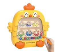 Magnetic Puzzle Board - Farm Animal Maze Game | Chicken Shape Activity Toy for Kids, Cognitive Development Learning with Fine Motor Skills, Educational Game for Boys Girls Age 4+, Classroom Fun