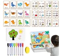 Magnetic Puzzles Face Dress Up Travel Game, Magnetic Faces Kids, Educational Facial Expression Learning Puzzle Children, Sensory Fine Motor Learning Education Activities, for Toddler Kids Ages 3-6 (D)