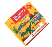 Magnetic Puzzles Kids - Travel Educational Game Set for Learning Play, Fun Developmental Toy for Preschool, Kindergarten, Boys and Girls Age 2-6, Car, Road Trip, Birthday