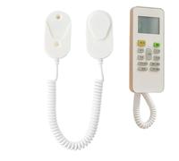 Magnetic Remote Control Holder, TV Remote Organizer con Rope Retractable Spring Rope, Anti-Lost Controller Bracket for Rv, Bedroom, or Home, Wall Mounted Design Keeps Remotes Secure, Accessible