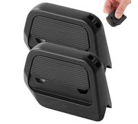 Magnetic Retractable Box Cutter - Safety Lock Utility Knife With Built-In Magnet for Easy Storage & Quick Access, Box Cutter Magnet, Cardboard Opener with Right Angle Groove (BLACK)