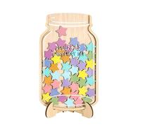 Magnetic Reward Jar - Sturdy Glass & Strong Magnetism Reward System Elementary School | Small Items, Transparent Design For Easy To Access, Decorative For Home, Office, Nursery, Organization