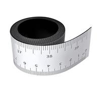 Magnetic Ruler Tape | 39.37-Inch Flexible Measuring Tool With Inches & Centimeters | Magnetic Tape Measure | For Whiteboard, Lathes, Workshops, Milling Machine, Table Saw, Craft Table, Workbench