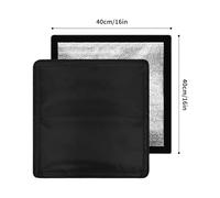 Magnetic RV Sunroof Shade - Reflective Window Screen | 2 Pieces 50x70cm Heat Blocking Cover with Triple Layer Insulation, Polyester Window Shade with Magnetic Edge, Vehicle Camping Accessory