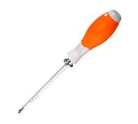 Magnetic Screw Driver - Steel Ergonomic Handle | Extended Bit Repair Tool Screwdriver Set | Heavy Duty Manual Hardware for Household Repairs Industrial Operations Furniture Assembling