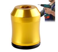 Magnetic Screw Ring - Aluminum Alloy 1/4 Inch Hex | Strong Magnetic Driver Ring, Screw Holder Tool Replacement Bit | For Metalworking Assembly Positioning Workbench Repair Use