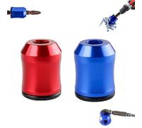 Magnetic Screw Ring with Strong Hold, Magnetic Screw Holder, Magnetics Drill Bit Holder, One-Hand Fastening for DIY Home (ZZ)