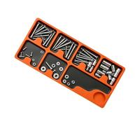Magnetic Screw Tray - Compact Parts Storage Organizer, Portable Repair Box, | Screw Holder, Bolt Socket Pin Keeper | Compact Sorting Container for Mobile Phone Computer Electronics Model Repair