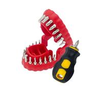 Magnetic Screwdriver Drill Bit Set - Fun Design High Hardness Electric Screwdriver Bits | Compact Anti-Slip Repair Hardware | For Electronics Woodworking Metalworking Construction Plumbing