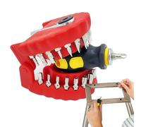 Magnetic Screwdriver Set - Ergonomic Hardware For Electronics Woodworking Metalworking Construction Plumbing | Fun Mouth Design Non-Slip Screwdriver Bits -