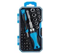 Magnetic Screwdriver Set | Multifunctional with Storage Case | Flathead Phillips Hex Screwdriver | for Home Garage Mechanic Automotive Furniture Assembly Repair