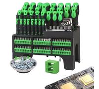 Magnetic Screwdriver Set - Precision Tip Repair Tool Kit With Storage Case | Screwdriver Set For Electronics Computers Watches Glasses Appliance Maintenance Automotive Repair Home Improvement Hand Too