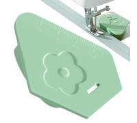 Magnetic Seam Guide Sewing Machine, 1.57x2.36x0.39 Inches Professional Tailors Precision Guide, Strong Sewing Accessory for Easy Alignment Lock Stitching And Quilting, Beginners