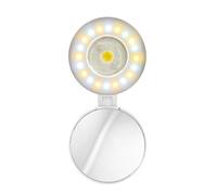Magnetic Selfie Light, Compact Ring Light with 3 Brightness Levels for Video Calls, Photography, Vlogging, Ideal for Content Creators, Travelers, Men and Women