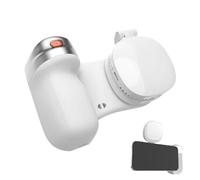 Magnetic Selfie Light, Phone Camera Grip, Portable Fill Light Stand, Adjustable Brightness for Vlogging Travel Parties Gym Studio, Type-C Rechargeable LED, Easy Mount for Smartphones