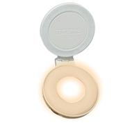 Magnetic Selfie Light, Portable Fill Lamp, Makeup Ring Light, 360 Degree Adjustable Angle, Built-In Mirror for Convenience, Ideal for Travel Vlog Video Calls, 2x5 Inches White 1 Piece