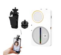 Magnetic Selfie Light | Video Conference Lighting with Clip and Camera Tripod Adapter | Multifunzione SelfieStick Tripods for Live Streaming Videos Recording Beauty Vlogging Filming Travel Outdoor
