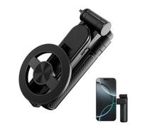 Magnetic Selfie Stick, Multifunctional Phone Tripod, 17.72in Detachable Wireless Stand, Compact Design, Portable Remote Control for Mobile, Video Recording, Travel Gym
