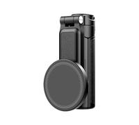 Magnetic Selfies Stick Tripod Holder, Small Selfie Sticks Tripod Stand, Five-Section Telescopic Adjustable Pocket-Sized Folding Mount, Portable Gear for Content Creation Vlogging