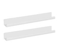 Magnetic Shelf - Metal & Acrylic, Floating Display Organizer | Reusable Refrigerator & Bookshelf Storage For Classroom & Home, Acrylic Magnetic Shelf For Kids, Teachers, Desktop, Locker, Cubicle