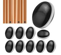 Magnetic Shower Curtains Weights - Shower Drapes Magnets | Heavy Duty Magnetic Curtaîns Weights | Magnetîc Silicone Curtaîns Weight | 10 Noise Resistant Drapes Magnets, Rust Proof Tablecloth Supplies