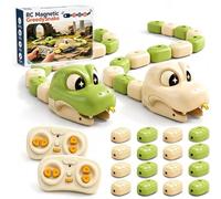Magnetic Snake Game Toy Eating Itself,Remote Control Snake Frenzy，Mix